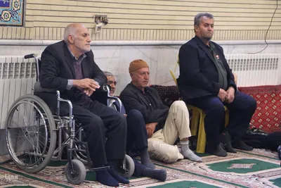 مراسم گرامیداشت چهلمین روز شهادت مدافعان امنیت مرودشت