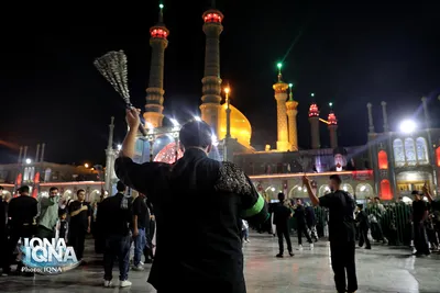 شب رحلت نبی مکرم اسلام(ص) در حرم بانوی کرامت