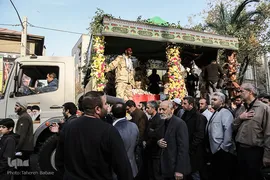 مراسم تشییع پیکر شهید محمد عبداللهی
