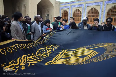 بازدید شرکت کنندگان سومین مراسم ملی بزرگداشت مجاهدان در غربت از آثار تاریخی دامغان