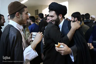 مراسم عمامه گذاری طلاب حوزه علمیه عبدالعظیم حسنی (ع) 