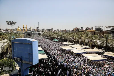 مراسم دعای عرفه در کربلای معلی