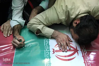 مراسم تشییع پیکر پاک مجاهد جانباز شهید حجت الاسلام سید «مهدی تقوی» از شهدای جنایت تروریستی مجلس 