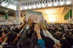 وداع با پیکر شهید جلالی نسب