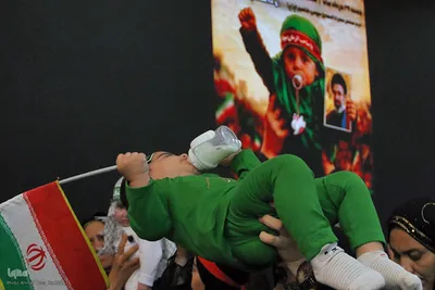 همایش شیرخوارگان حسینی در  حرم مطهر شاهچراغ(ع)