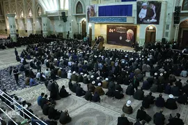 مراسم چهلمین روز درگذشت آیت‌الله اکبر هاشمی رفسنجانی

