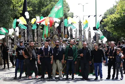 مراسم عزاداری عاشورای حسینی در شهرستان همدان