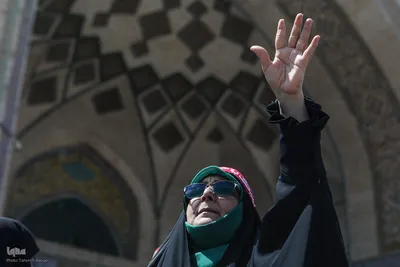 تجمع عفاف و حجاب در مسجد امام خمینی بازار