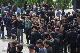 حسینیه ایران؛ تاسوعای حسینی در بقعه مترکه ایوب نبی (ع)‎‎خراسان شمالی