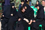 مراسم تشییع پیکر شهدای حادثه سقوط بالگرد در اصفهان
