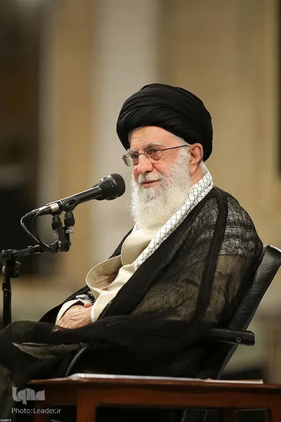 دیدار جمعی از موکب‌داران عراقی با رهبر انقلاب