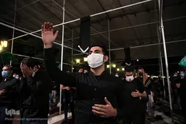 اجتماع بزرگ منتظران «اربعین» در خیمه موکب حضرت علی ابن ابیطالب(ع) منطقه فرهنگی و گردشگری عباس آباد تهران