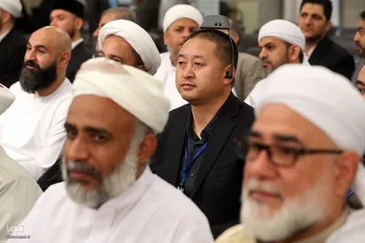 دیدار میهمانان کنفرانس وحدت اسلامی با رهبر معظم انقلاب