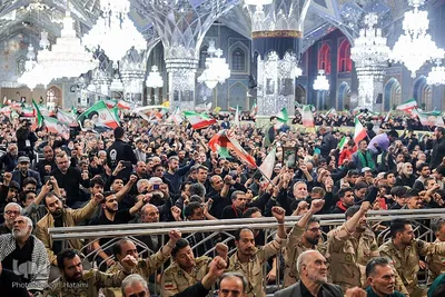 مراسم چهلم رهبر شهید انقلاب در حرم امام رضا (ع)