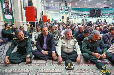 مراسم گرامیداشت سردار همدانی و شهدای مدافع حرم همدان‎