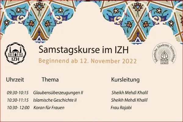 Hamburg’da Kur’an ve İslami dersler sınıfları