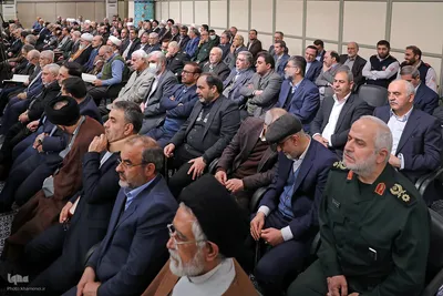 دیدار رهبر معظم انقلاب با کارگزاران نظام