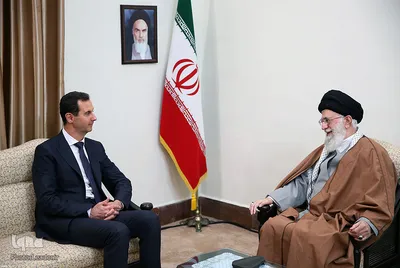 دیدار رئیس جمهور سوریه با رهبر انقلاب