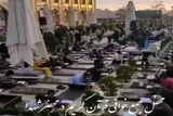 تیزر | جمع‌خوانی قرآن در گلزار شهدای کرمان