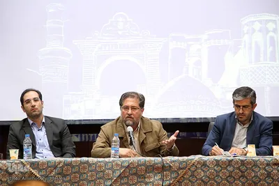 نشست خبری احمدرضا متالهی اردکانی، شهردار و مسعود نوریان اردکانی، رییس شورای اسلامی شهر اردکان