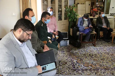 دیدار با خانواده شهید «مهدی اثنی عشری» شهید شاخص هنرمند استان فارس‎‎
