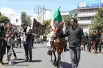 آیین نمادین حرکت کاروان حسینی و شبیه‌خوانی عاشورای حسینی در اهر
