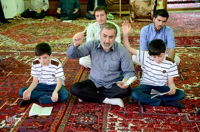 مراسم پرفیض دعای ندبه در مهدیه تبریز