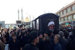 Großayatollah Mohaqiq Kabuli  in der heiligen Stadt Qom beigesetzt