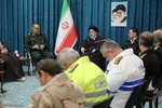 دیدار فرماندهان نظامی و انتظامی با نماینده ولی فقیه در آذربایجان غربی‎