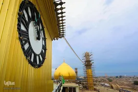 حرم مطهر و نورانی امام حسن عسگری (ع) در سامرا