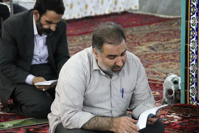 مراسم پرفیض دعای عرفه در شهرستان اهر