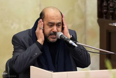 مراسم ترحیم مرحوم یعقوب منصوری پدر کریم منصوری قاری ممتاز و بین المللی کشور