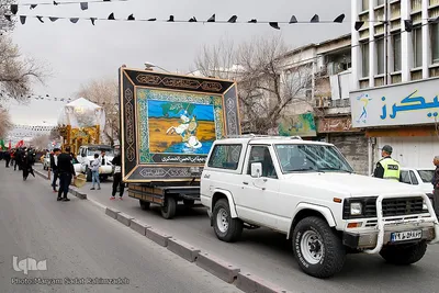 دسته عزاداری خودرویی شهادت امام موسی الکاظم (ع)