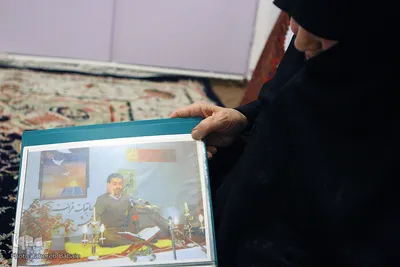 دیدار جمعی از جامعه قرآنی با خانواده شهید ابراهیم لشکری نژاد