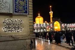 Georgian Seminary Students Visit Imam Reza (AS) Holy Shrine