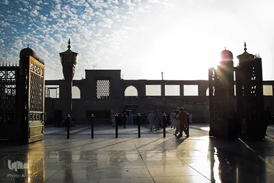 مزار امام جعفر صادق(ع) در قبرستان بقیع مدینه
