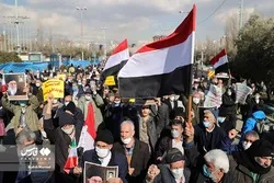 Watu wa Iran waandamana kuwaunga mkono wa Yemen wanaodhulumiwa