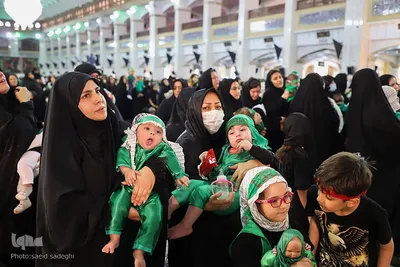 حسینیه ایران؛ سوگواره شیرخوارگان حسینی در مصلی حضرت امام(ره) تبریز