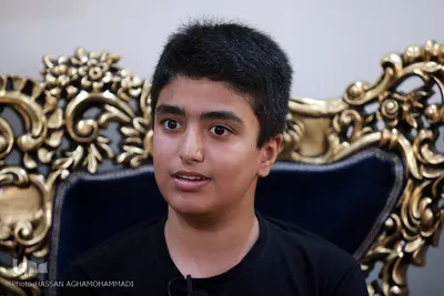 امیر حسین ارغوانی، فرزند شهید مدافع حرم «تقی ارغوانی»