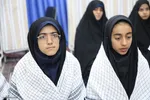 دیدار دانش‌آموزان بسیجی با نماینده ولی‎فقیه در خراسان جنوبی