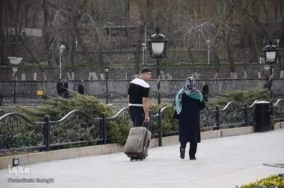 گشت و گذار کرونایی در ائل گلی تبریز‎