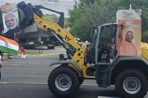 BJP Fans’ Bulldozer Show in US Sparks Anger