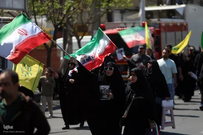 تهران در سوگ چهلمین روز شهادت رهبر شهید انقلاب اسلامی