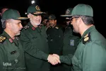 ورود فرمانده کل سپاه پاسداران انقلاب اسلامی به شیراز