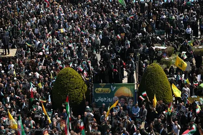 مراسم راهپیمایی روز قدس در اصفهان