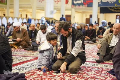 قرائت دعای کمیل به‌مناسبت ایام فاطمیه و چهلم شهدای بیمارستان المعمدانی غزه