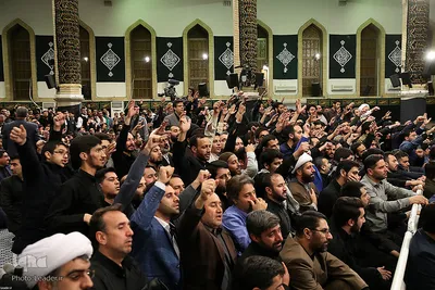دومین شب عزاداری فاطمیه در حسینیه امام خمینی(ره)