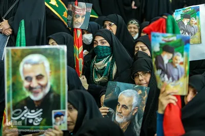 بزرگداشت شهادت سردار سلیمانی در مصلی تهران