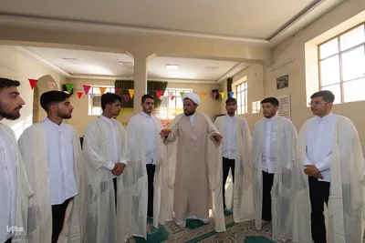 مراسم عمامه‌گذاری طلاب حوزه علمیه اصفهان