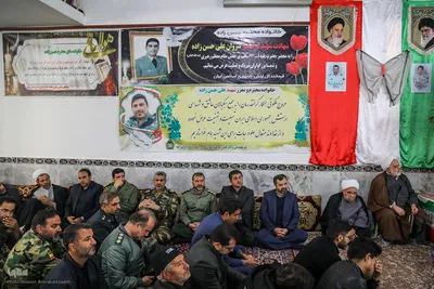 مراسم تشییع پیکر مطهر شهید والامقام علی حسن زاده